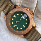 STEELDIVE SD1953S dive watch — variant 53S-NT-KN stock photo