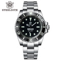 STEELDIVE SD1954 dive watch — variant 54M-SS stock photo