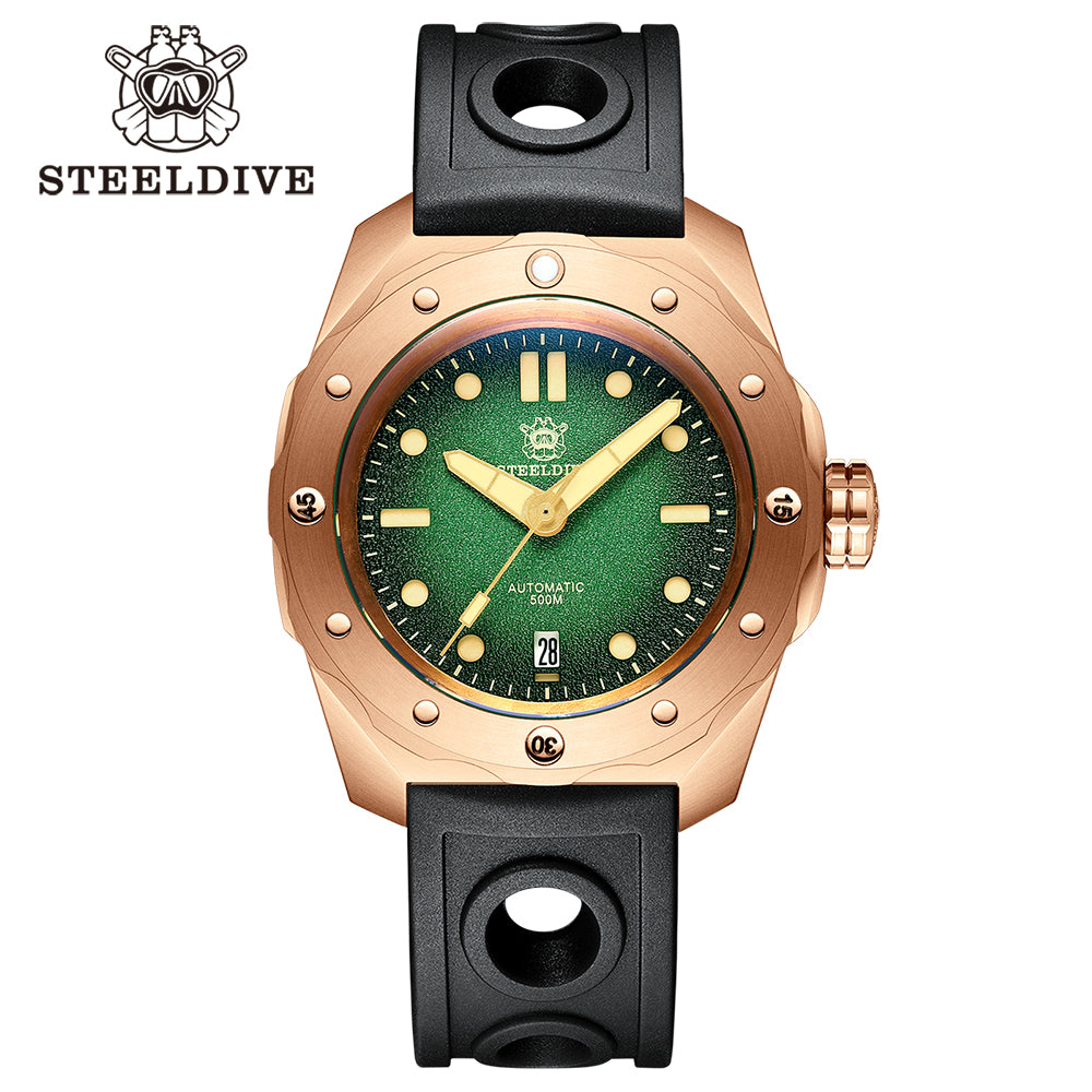 STEELDIVE SD1960S dive watch — variant 60S-HR stock photo