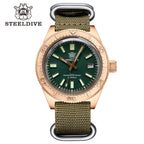 STEELDIVE SD1962S dive watch — variant 62S-NT-KN stock photo