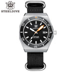 STEELDIVE SD1963 dive watch — variant 63HH-HN stock photo