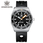 STEELDIVE SD1963 dive watch — variant 63HH-HR stock photo