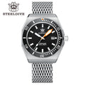 STEELDIVE SD1963 dive watch — variant 63HH-SK stock photo