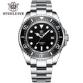 STEELDIVE SD1964 dive watch — variant 64HH-SS stock photo