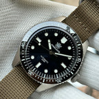 STEELDIVE SD1965 dive watch — variant 65HH-KN stock photo