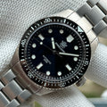 STEELDIVE SD1965 dive watch — variant 65HH-SS stock photo