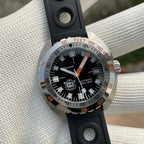 STEELDIVE SD1967 Homage Diver 43MM NH35 Automatic Men's Watch Black