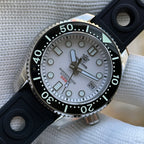 STEELDIVE SD1968 dive watch — variant 68WT-HR stock photo