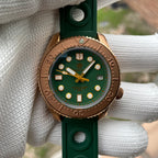 STEELDIVE SD1968S dive watch — variant 68S-NT-GR stock photo