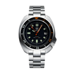 Steeldive SD1970C bi color diver watch steel angle