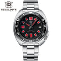 STEELDIVE SD1970U dive watch — variant 70U-MH-V3GD stock photo