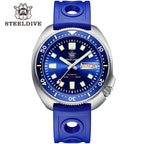 STEELDIVE SD1970W dive watch — variant 70W-BL-LR stock photo
