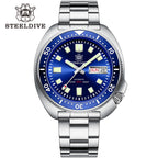 STEELDIVE SD1970W dive watch — variant 70W-BL-SS stock photo