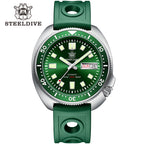 STEELDIVE SD1970W dive watch — variant 70W-GR-GR stock photo