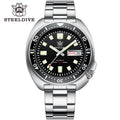 STEELDIVE SD1970W dive watch — variant 70W-HH-SS stock photo