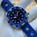 STEELDIVE SD1971 dive watch — variant 71BL-LR stock photo