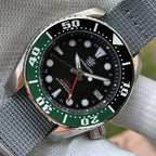 STEELDIVE SD1971GMT dive watch — variant 71GMT-HS-HN-HSN stock photo