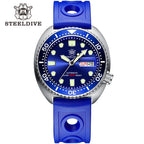 STEELDIVE SD1972 dive watch — variant 72BL-LR stock photo