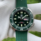 STEELDIVE SD1972 dive watch — variant 72GR-SWF stock photo