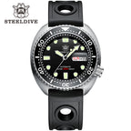 STEELDIVE SD1972 dive watch — variant 72HH-HR stock photo