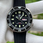 STEELDIVE SD1972 dive watch — variant 72HH-SWF stock photo