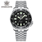 STEELDIVE SD1973 dive watch — variant 73HH-JBL stock photo
