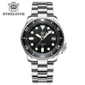 STEELDIVE SD1973 dive watch — variant 73HH-SS stock photo