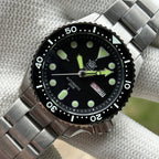 STEELDIVE SD1973W dive watch — variant 73W-SS stock photo