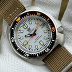 STEELDIVE SD1974C dive watch — variant 74C-WT-KN stock photo