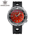 STEELDIVE SD1975 dive watch — variant 75OR-HR stock photo