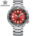 STEELDIVE SD1975 dive watch — variant 75RE-03L stock photo