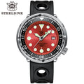 STEELDIVE SD1975 dive watch — variant 75RE-HR stock photo
