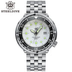 STEELDIVE SD1975 dive watch — variant 75WT-05L stock photo