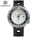 STEELDIVE SD1975 dive watch — variant 75WT-HR stock photo