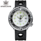STEELDIVE SD1975 dive watch — variant 75WT-HR stock photo