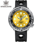 STEELDIVE SD1975 dive watch — variant 75YL-HR stock photo