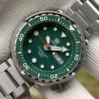 STEELDIVE SD1975W dive watch — variant 75W-GR-03L stock photo