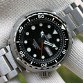 STEELDIVE SD1975W dive watch — variant 75W-HH-03L stock photo