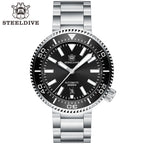 STEELDIVE SD1976 dive watch — variant 76HH-03L stock photo