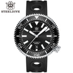 STEELDIVE SD1976 dive watch — variant 76HH-HR stock photo