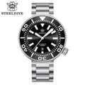 STEELDIVE SD1976P dive watch — variant 76P-HH-03L stock photo