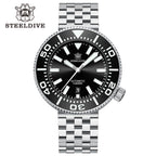 STEELDIVE SD1976P dive watch — variant 76P-HH-05L stock photo