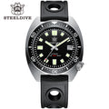 STEELDIVE SD1977 dive watch — variant 77HH-HR stock photo