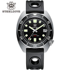 STEELDIVE SD1977 dive watch — variant 77HH-HR stock photo