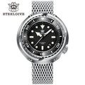 STEELDIVE SD1978 dive watch — variant 78HH-SK stock photo