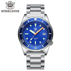 STEELDIVE SD1979 dive watch — variant 79BL-03L stock photo