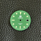 STEELDIVE SD1979 dive watch — variant 79DL-GR stock photo