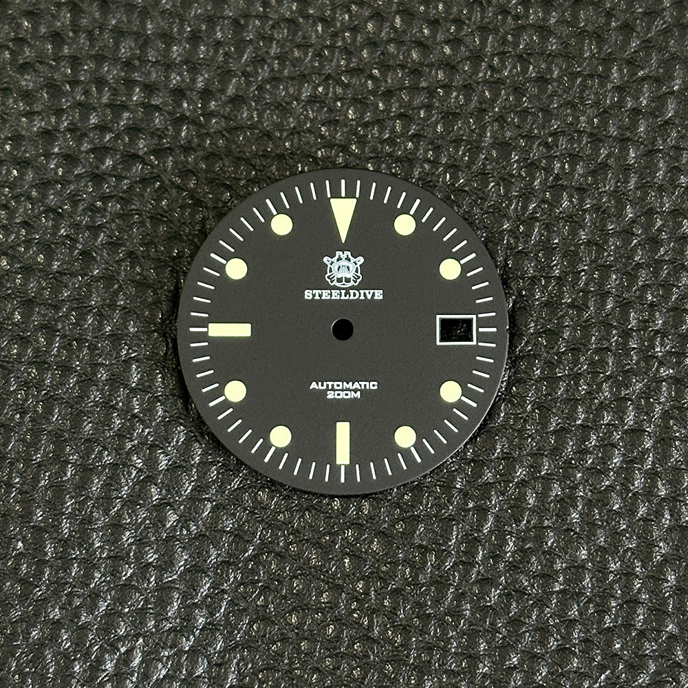 STEELDIVE SD1979 dive watch — variant 79DL-HH stock photo