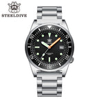 STEELDIVE SD1979 dive watch — variant 79HH-03L stock photo