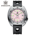 STEELDIVE SD1981 dive watch — variant 81FF-HR stock photo